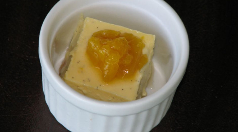 Recept: vanilijev puding s Kostarike