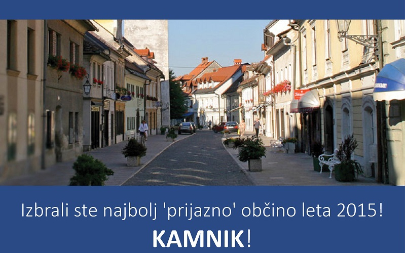 Kamnik - najprijaznejša občina po mnenju naših bralcev