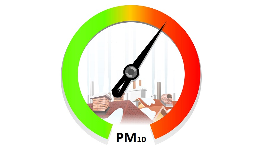 Visoka onesnaženost zraka z delci PM10