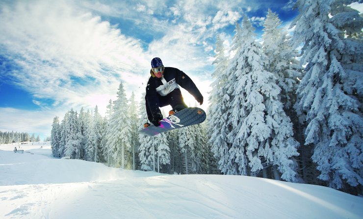 Zimske počitnice: Rogla za deskarje