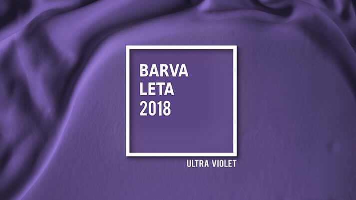 Ultra vijolična – barva leta 2018!